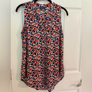 Papermoon (by Stitch Fix) multi-colored sleeveless blouse
